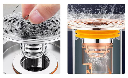 Round Floor Drain Core With Filter Mesh